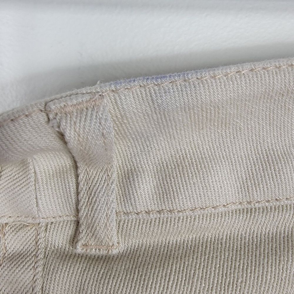 Clash Women's Juniors Size 15 Tan Cream Jeans Embroidered‎ READ - Picture 12 of 12